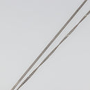 GUCCI Interlocking G Necklace Ag925 Silver Auth 196163A-12