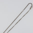 GUCCI Interlocking G Necklace Ag925 Silver Auth 196163A-13