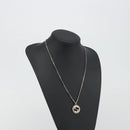GUCCI Interlocking G Necklace Ag925 Silver Auth 196163A-15