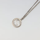 GUCCI Interlocking G Necklace Ag925 Silver Auth 196163A-3