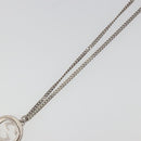 GUCCI Interlocking G Necklace Ag925 Silver Auth 196163A-4