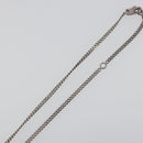 GUCCI Interlocking G Necklace Ag925 Silver Auth 196163A-6