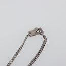GUCCI Interlocking G Necklace Ag925 Silver Auth 196163A-8