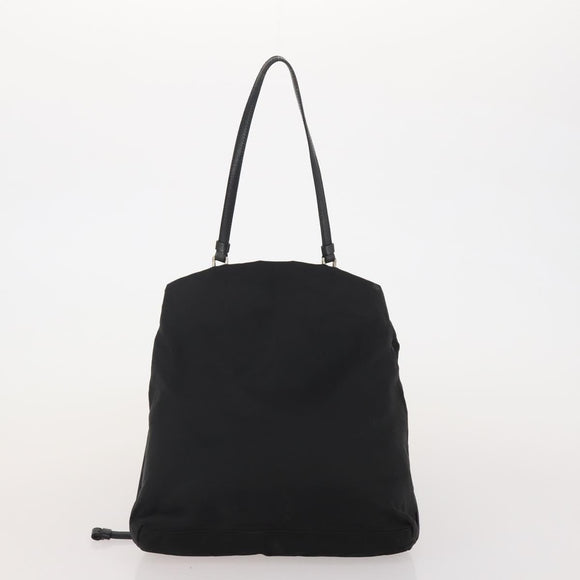 PRADA Shoulder Bag Nylon 4 Set Brown Black Auth 196164