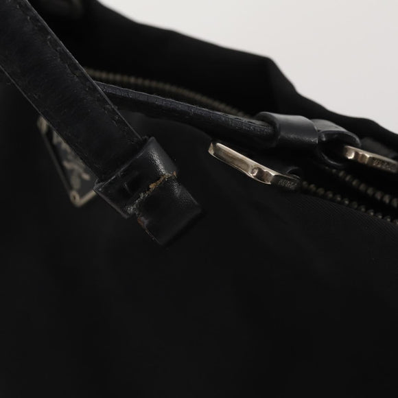 PRADA Shoulder Bag Nylon 4 Set Brown Black Auth 196164