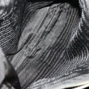PRADA Shoulder Bag Nylon 4 Set Brown Black Auth 196164-22