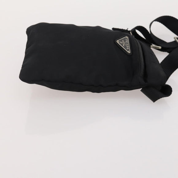 PRADA Shoulder Bag Nylon 4 Set Brown Black Auth 196164