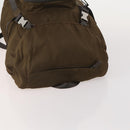 PRADA Shoulder Bag Nylon 4 Set Brown Black Auth 196164-5