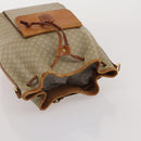 CELINE Macadam Canvas Shoulder Bag PVC Leather 3 Set Brown Beige Auth 196166-20