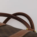 CELINE Macadam Canvas Shoulder Bag PVC Leather 3 Set Brown Beige Auth 196166-6