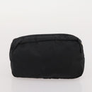 PRADA Pouch Nylon 2 Set Black Auth 196167-12