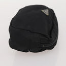 PRADA Pouch Nylon 2 Set Black Auth 196167-13