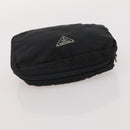 PRADA Pouch Nylon 2 Set Black Auth 196167-14