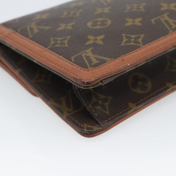 LOUIS VUITTON Monogram Pochette Dam Clutch Bag M51810 LV Auth 196174
