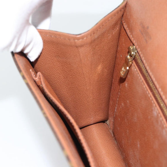 LOUIS VUITTON Monogram Pochette Dam Clutch Bag M51810 LV Auth 196174