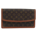 LOUIS VUITTON Monogram Pochette Dam Clutch Bag M51810 LV Auth 196174-13
