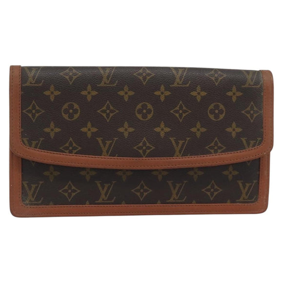 LOUIS VUITTON Monogram Pochette Dam Clutch Bag M51810 LV Auth 196174
