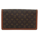 LOUIS VUITTON Monogram Pochette Dam Clutch Bag M51810 LV Auth 196174-2