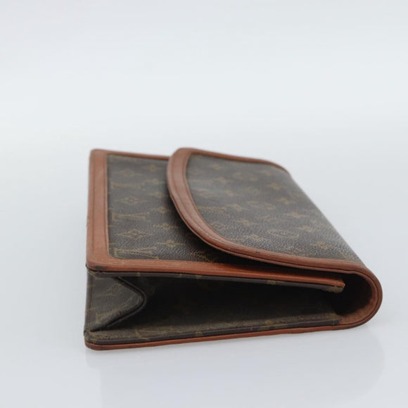 LOUIS VUITTON Monogram Pochette Dam Clutch Bag M51810 LV Auth 196174
