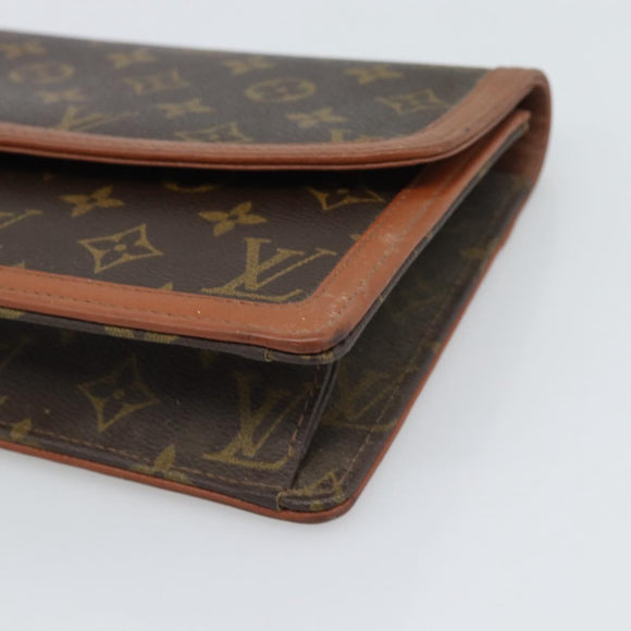 LOUIS VUITTON Monogram Pochette Dam Clutch Bag M51810 LV Auth 196174