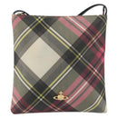 Vivienne Westwood Shoulder Bag PVC Leather Pink Gold Tone Auth 196175-13