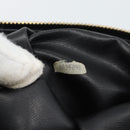 CHANEL Matelasse Chain Shoulder Bag Lamb Skin Black Gold Tone CC Auth 196177-24