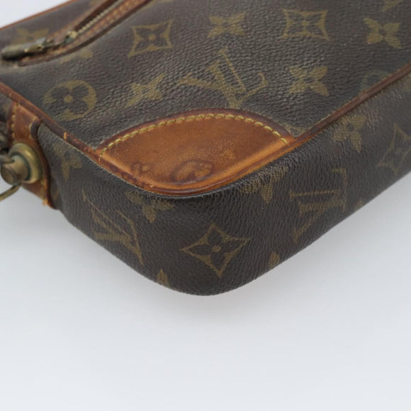LOUIS VUITTON Monogram Marly Dragonne GM Clutch Bag M51825 LV Auth 196178