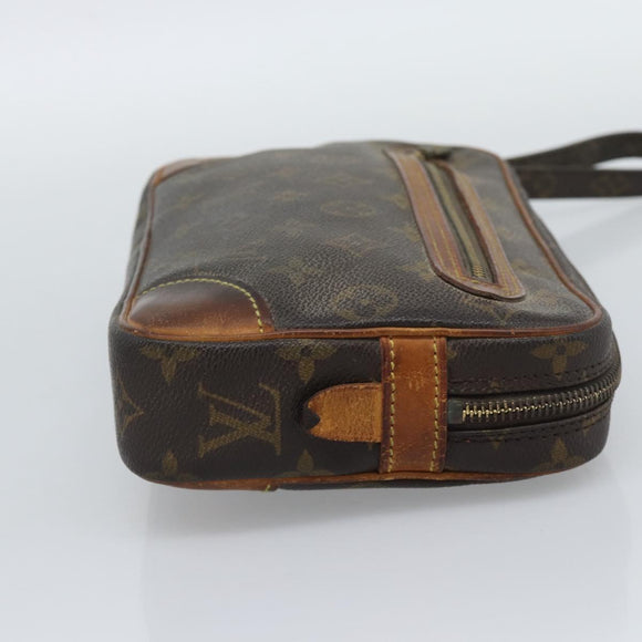LOUIS VUITTON Monogram Marly Dragonne GM Clutch Bag M51825 LV Auth 196178