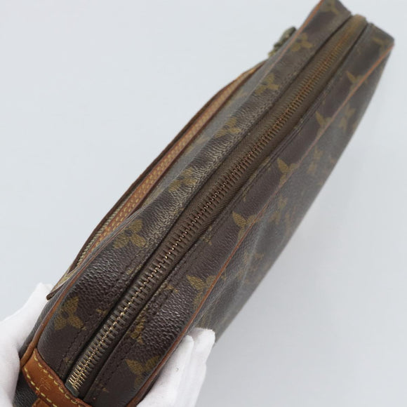 LOUIS VUITTON Monogram Marly Dragonne GM Clutch Bag M51825 LV Auth 196178