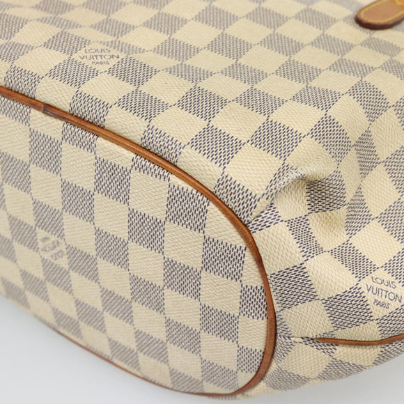 LOUIS VUITTON Damier Azur Riviera PM Tote Bag N48250 LV Auth 196179