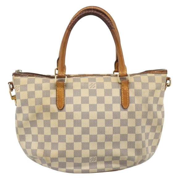 LOUIS VUITTON Damier Azur Riviera PM Tote Bag N48250 LV Auth 196179