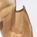 GUCCI GG Supreme Web Sherry Line Clutch Bag PVC Beige Gold Tone Auth 196180-17