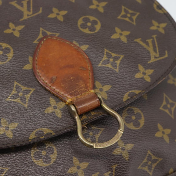 LOUIS VUITTON Monogram Saint Cloud GM Shoulder Bag M51242 LV Auth 196181