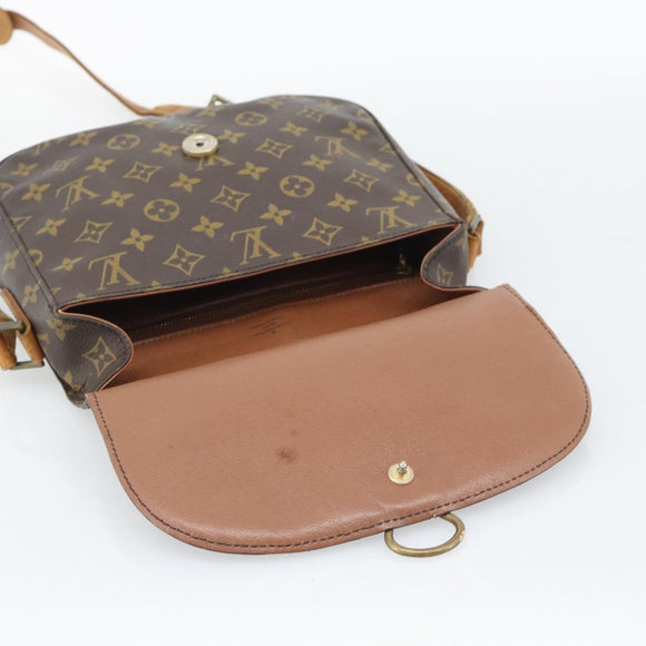 LOUIS VUITTON Monogram Saint Cloud GM Shoulder Bag M51242 LV Auth 196181