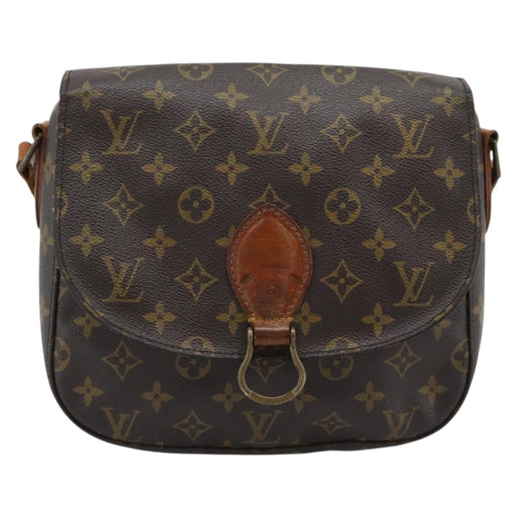 LOUIS VUITTON Monogram Saint Cloud GM Shoulder Bag M51242 LV Auth 196181