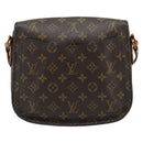 LOUIS VUITTON Monogram Saint Cloud GM Shoulder Bag M51242 LV Auth 196181-2