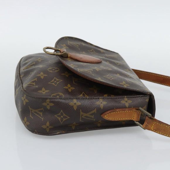 LOUIS VUITTON Monogram Saint Cloud GM Shoulder Bag M51242 LV Auth 196181