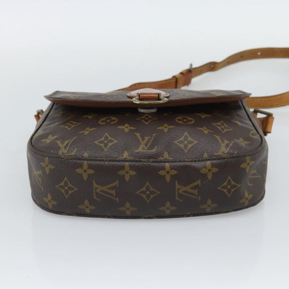 LOUIS VUITTON Monogram Saint Cloud GM Shoulder Bag M51242 LV Auth 196181