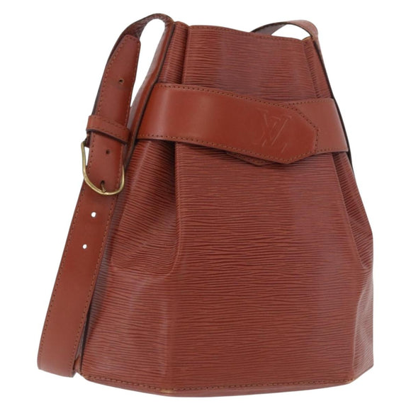 LOUIS VUITTON Epi Sac de Paul PM Shoulder Bag Brown M80203 LV Auth 196182