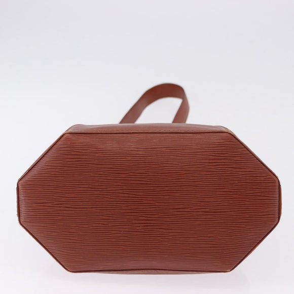 LOUIS VUITTON Epi Sac de Paul PM Shoulder Bag Brown M80203 LV Auth 196182