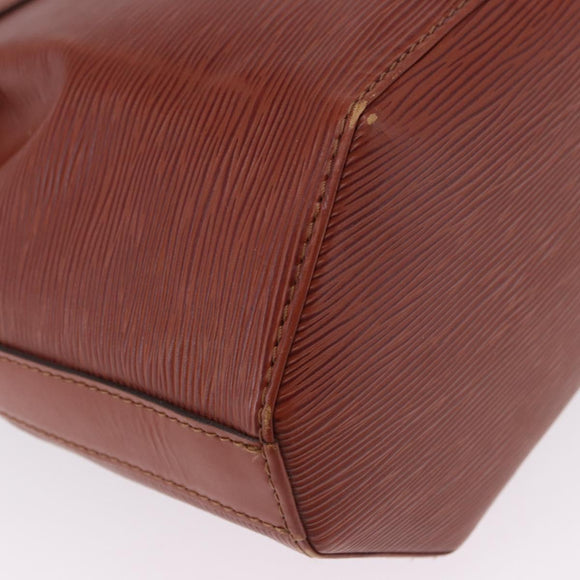 LOUIS VUITTON Epi Sac de Paul PM Shoulder Bag Brown M80203 LV Auth 196182