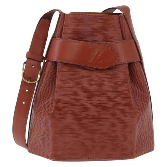 LOUIS VUITTON Epi Sac de Paul PM Shoulder Bag Brown M80203 LV Auth 196182