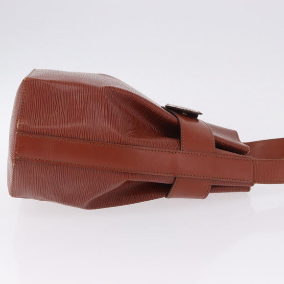 LOUIS VUITTON Epi Sac de Paul PM Shoulder Bag Brown M80203 LV Auth 196182