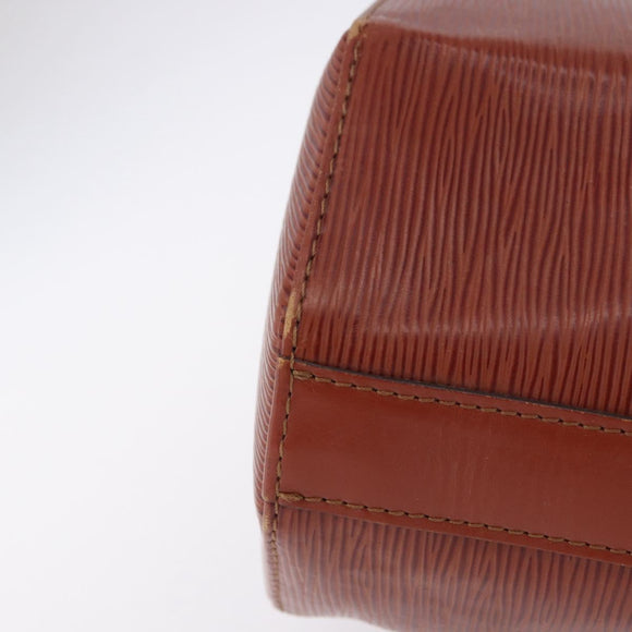LOUIS VUITTON Epi Sac de Paul PM Shoulder Bag Brown M80203 LV Auth 196182