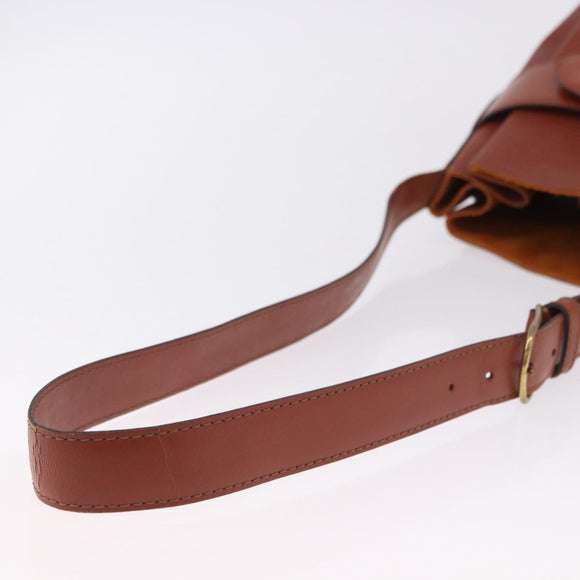 LOUIS VUITTON Epi Sac de Paul PM Shoulder Bag Brown M80203 LV Auth 196182