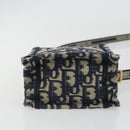 Christian Dior Trotter Book Tote Mini Vertical Phone Bag Navy Auth 196183A-11