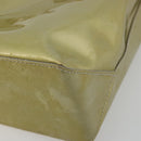 LOUIS VUITTON Monogram Vernis Reade PM Hand Bag Gris M91145 LV Auth 196185-8
