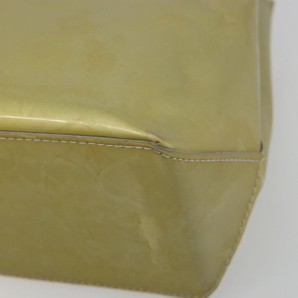 LOUIS VUITTON Monogram Vernis Reade PM Hand Bag Gris M91145 LV Auth 196185