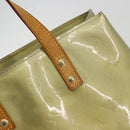 LOUIS VUITTON Monogram Vernis Reade PM Hand Bag Gris M91145 LV Auth 196185-18