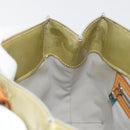 LOUIS VUITTON Monogram Vernis Reade PM Hand Bag Gris M91145 LV Auth 196185-21